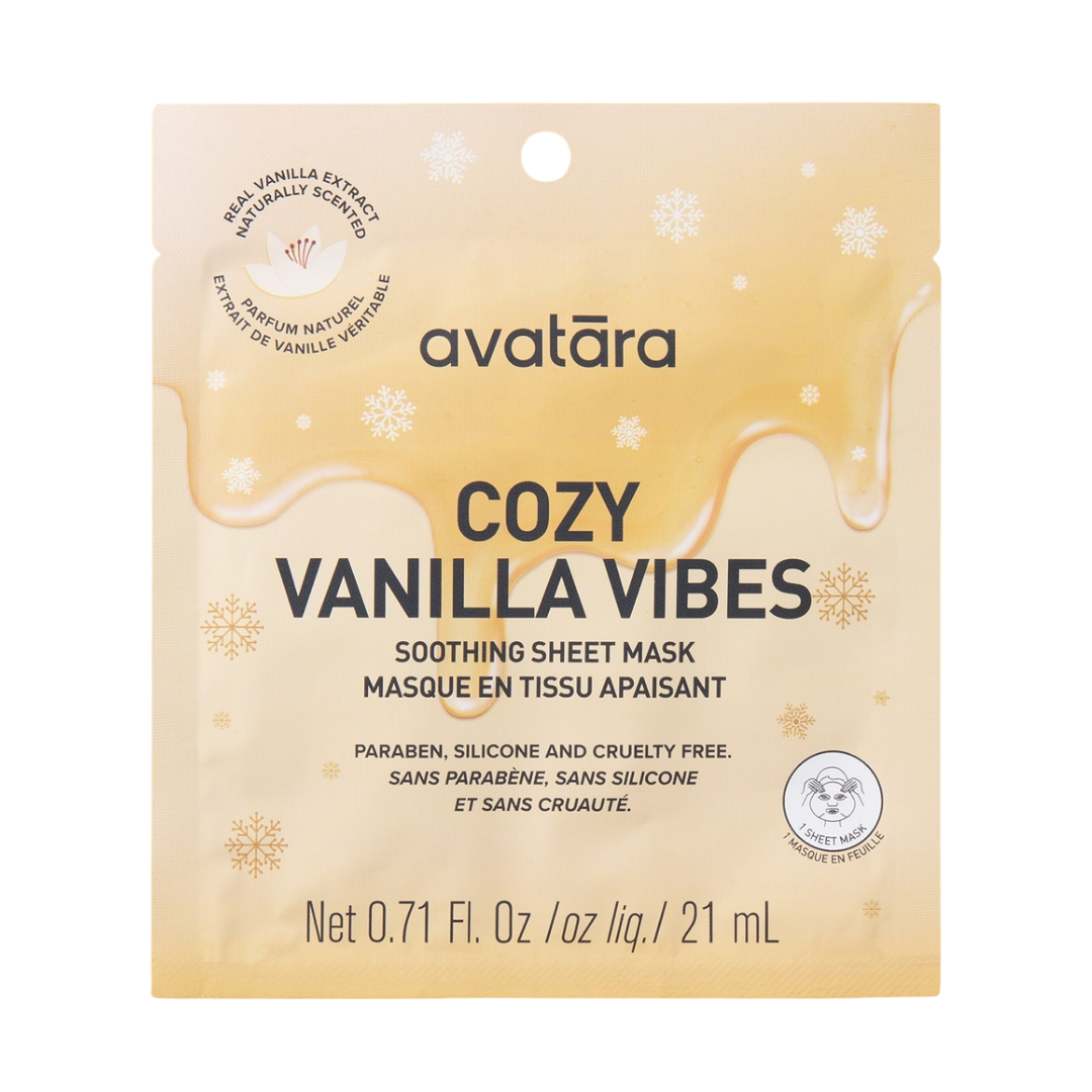 Masque En Feuille Cozy Vanilla Vibes
