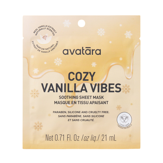 Masque En Feuille Cozy Vanilla Vibes