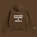 Powered by iced coffee & skincare Hoodie