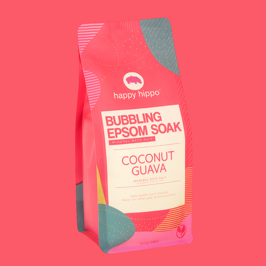 Sel De Bain D'epsom - Noix De Coco Et Goyave