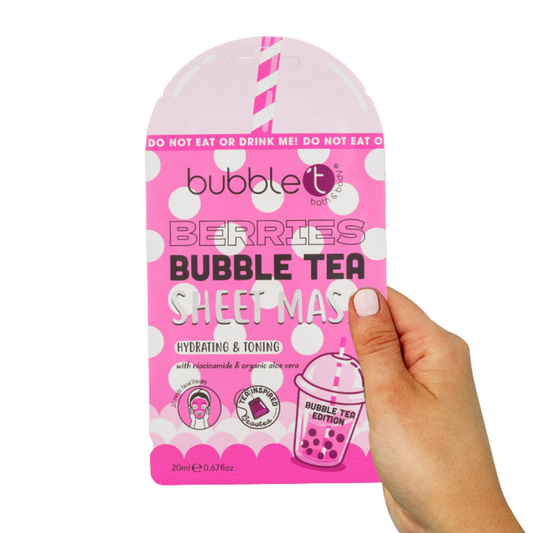 Masque En Feuille Bubble Tea - Baie