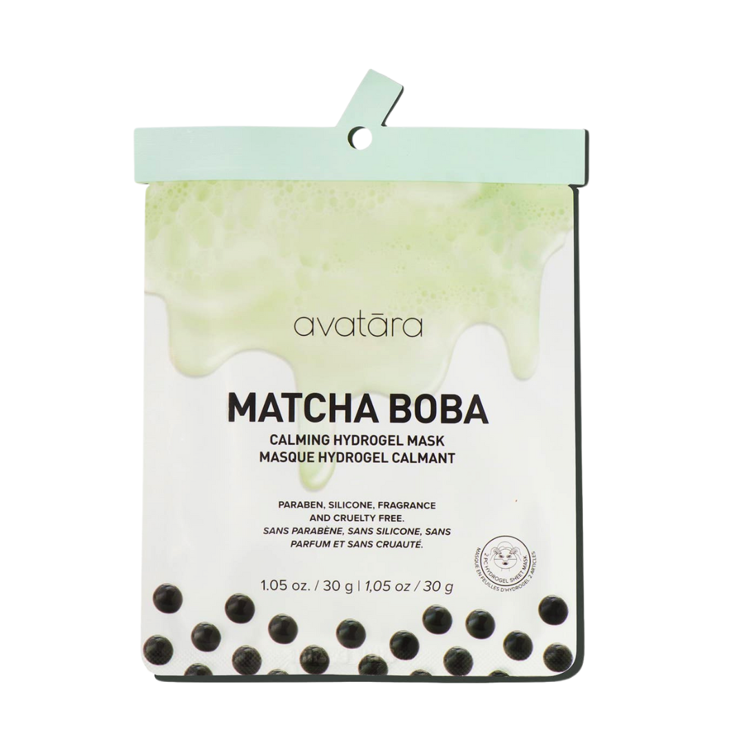 Masque Hydrogel Apaisant Matcha Boba