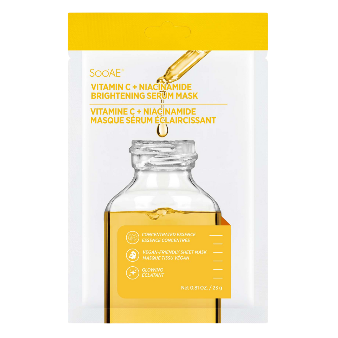 Masque Sérum Éclaircissant Vitamine C + Niacinamide