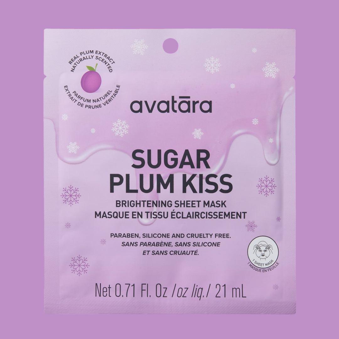 Masque En Feuille Baiser De Prune Sucrée