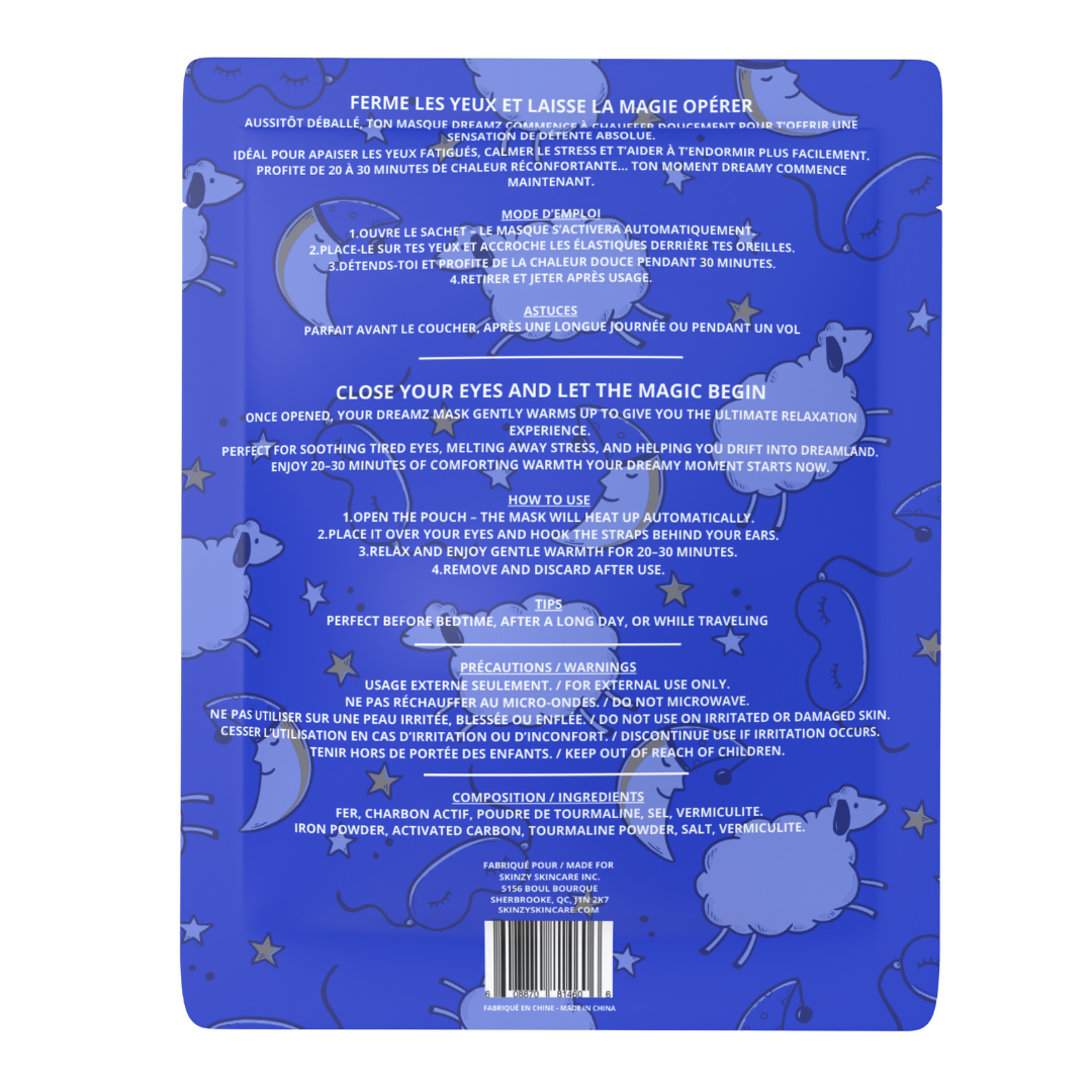 Masque De Sommeil Chauffant Dreamz