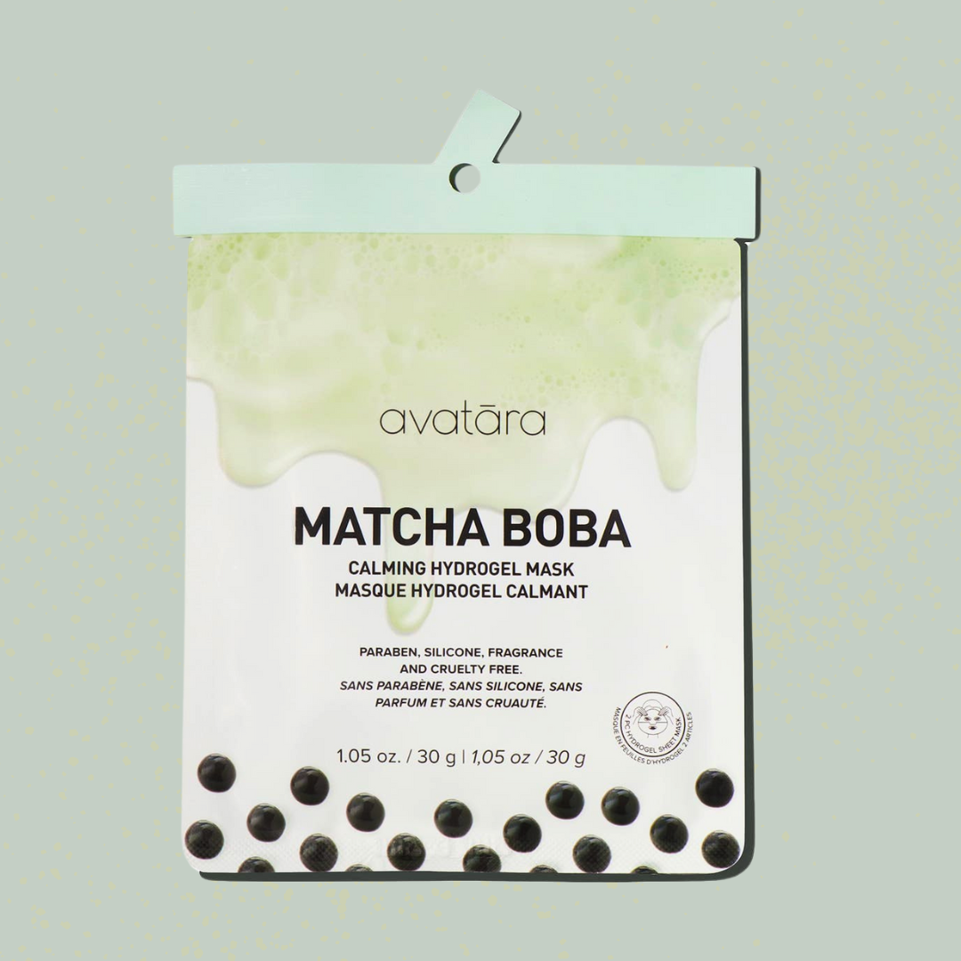 Masque Hydrogel Apaisant Matcha Boba