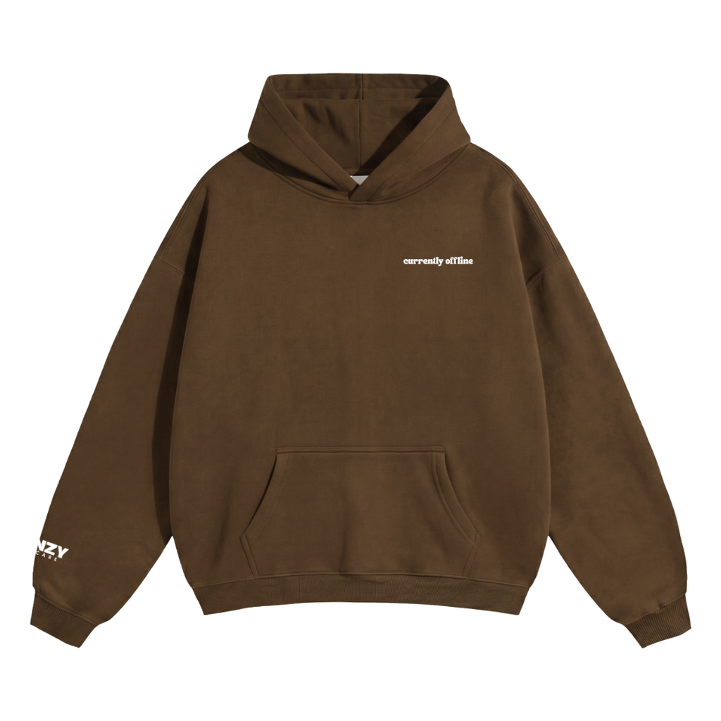 Powered by iced coffee & skincare Hoodie