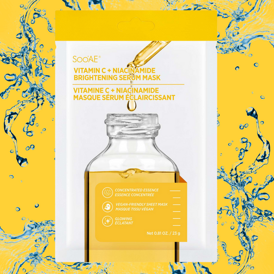 Masque Sérum Éclaircissant Vitamine C + Niacinamide