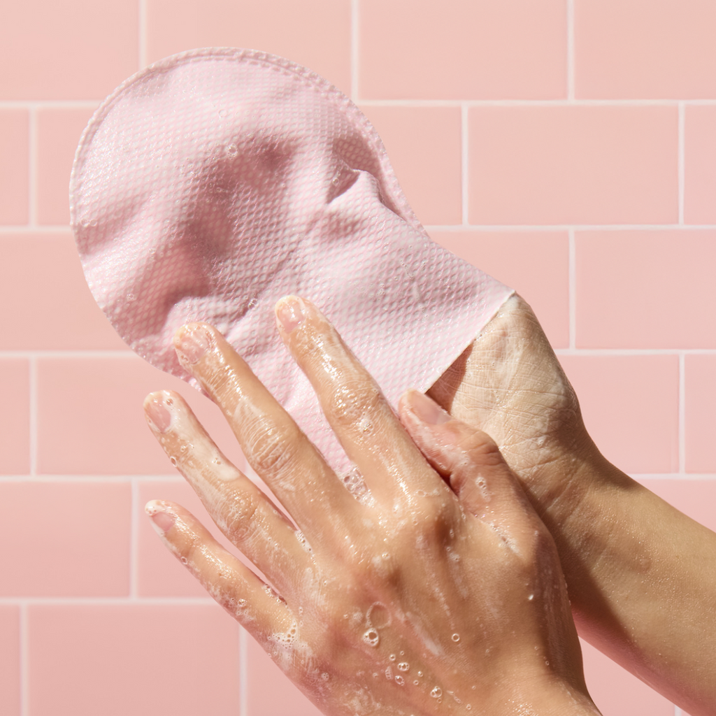 Gant Exfoliant Pour Le Corps Plum Bum AHA