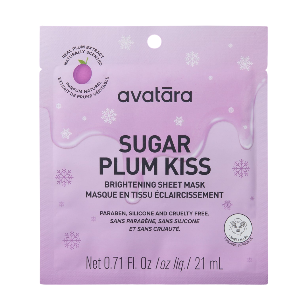 Masque En Feuille Baiser De Prune Sucrée