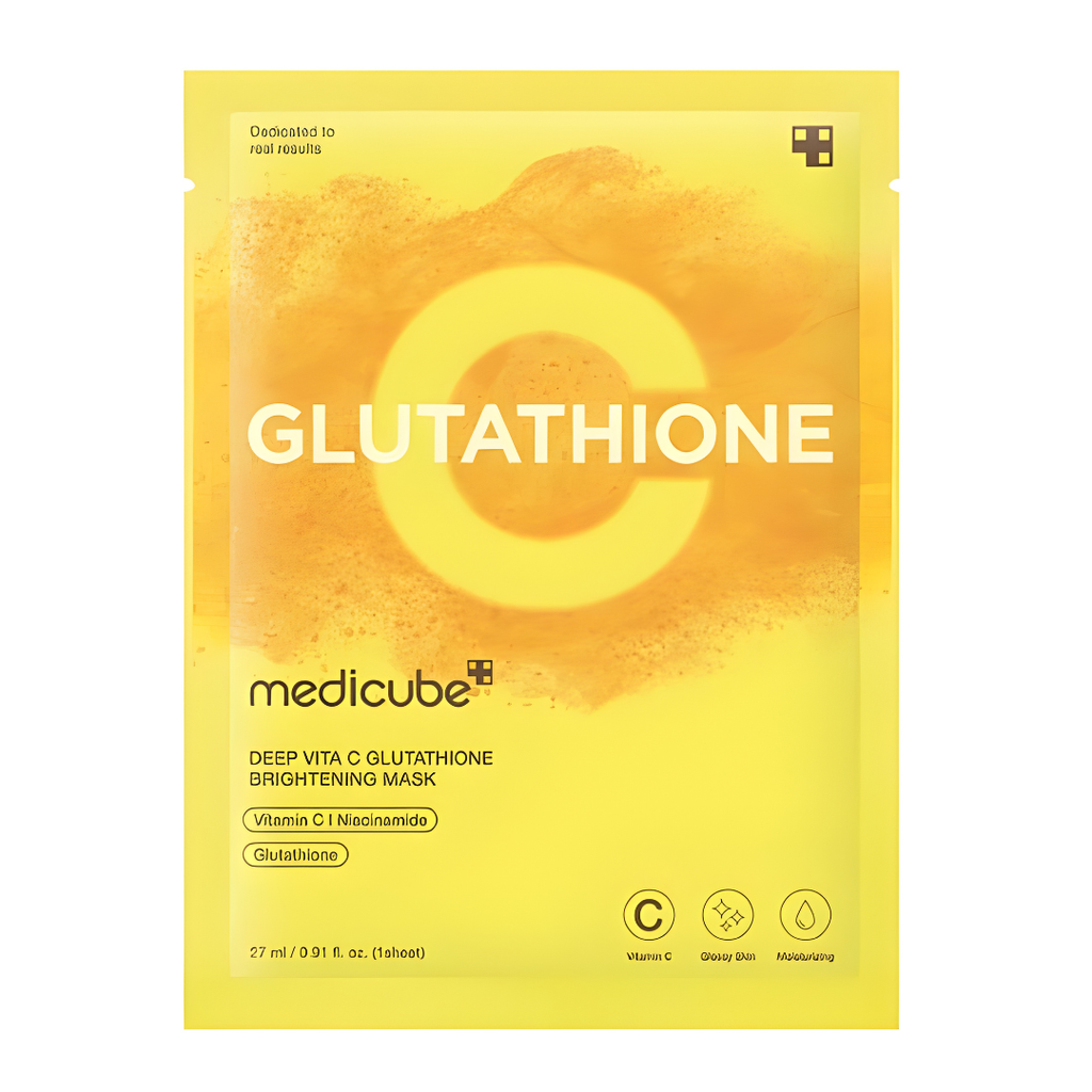 Masque En Feuille Éclaircissant Au Glutathion Deep Vita C