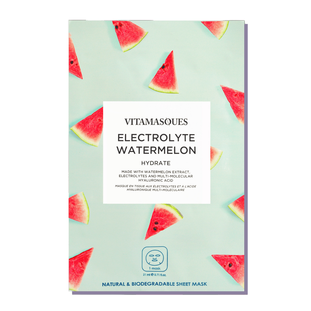 Masque En Tissu Électrolyte Melon D'eau