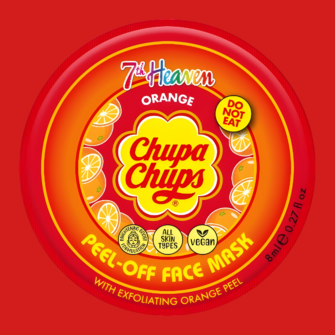 Masque Exfoliant À L'orange Chupa Chups - Exfolie Et Illumine