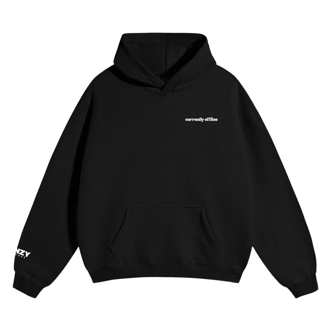 Powered by iced coffee & skincare Hoodie