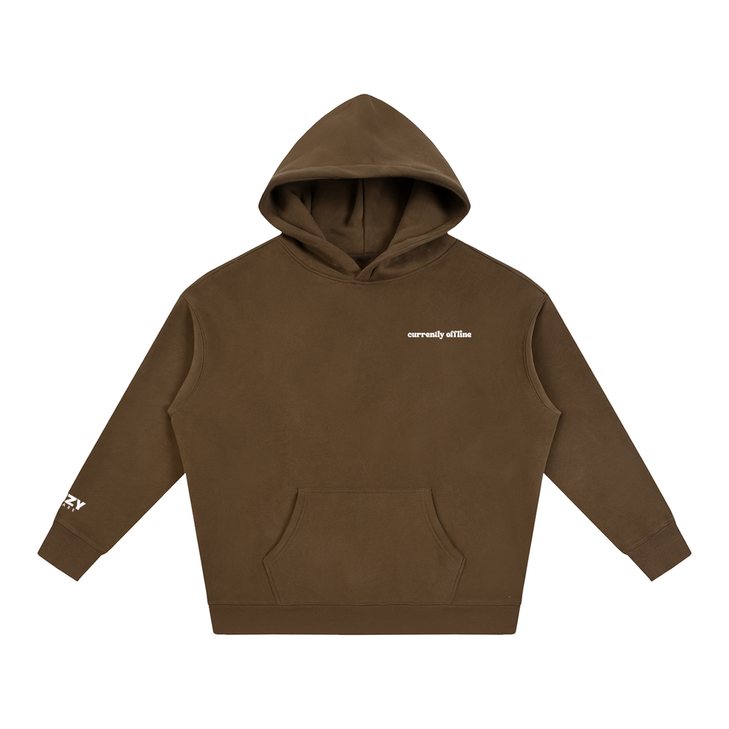 Powered by iced coffee & skincare Hoodie