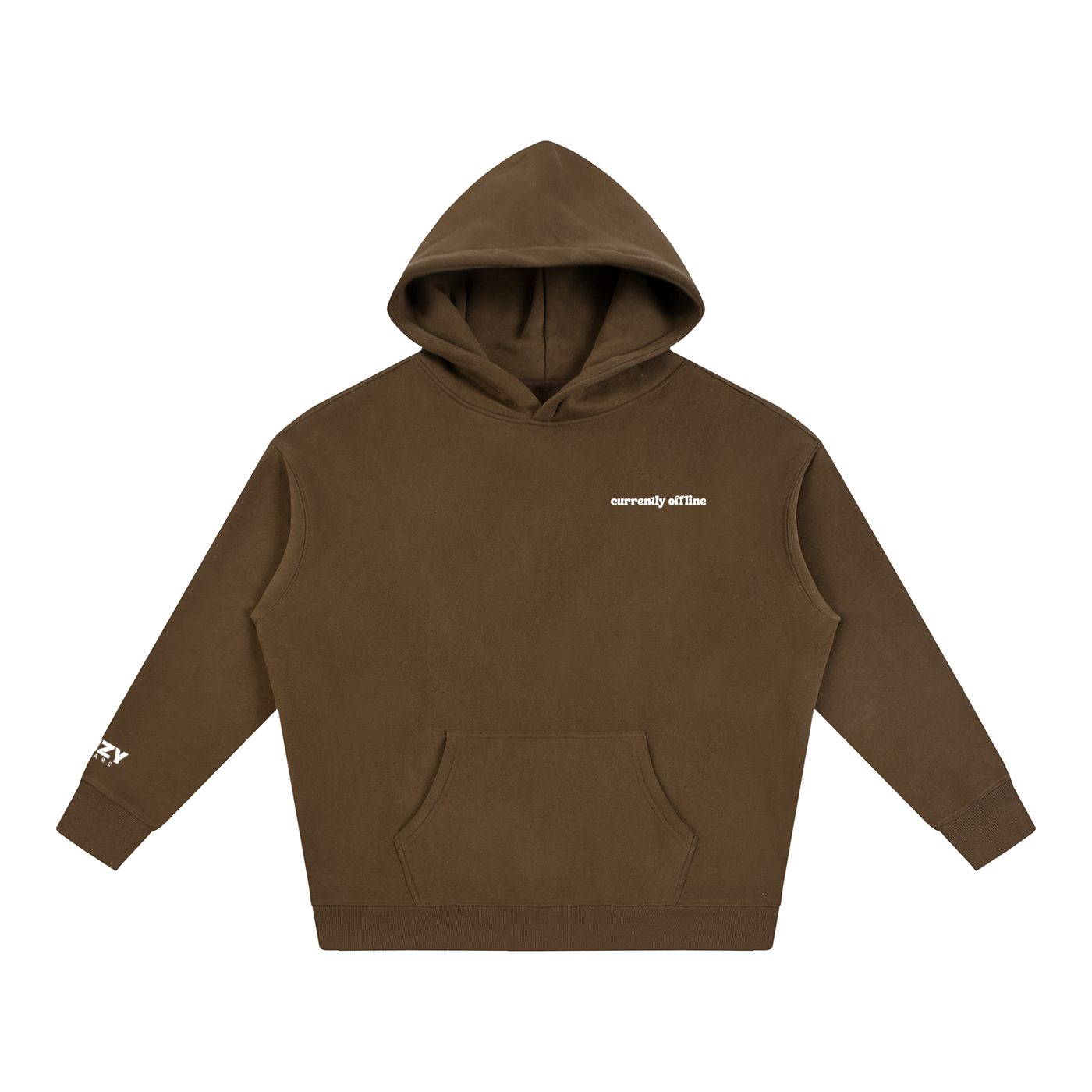 Powered by iced coffee & skincare Hoodie