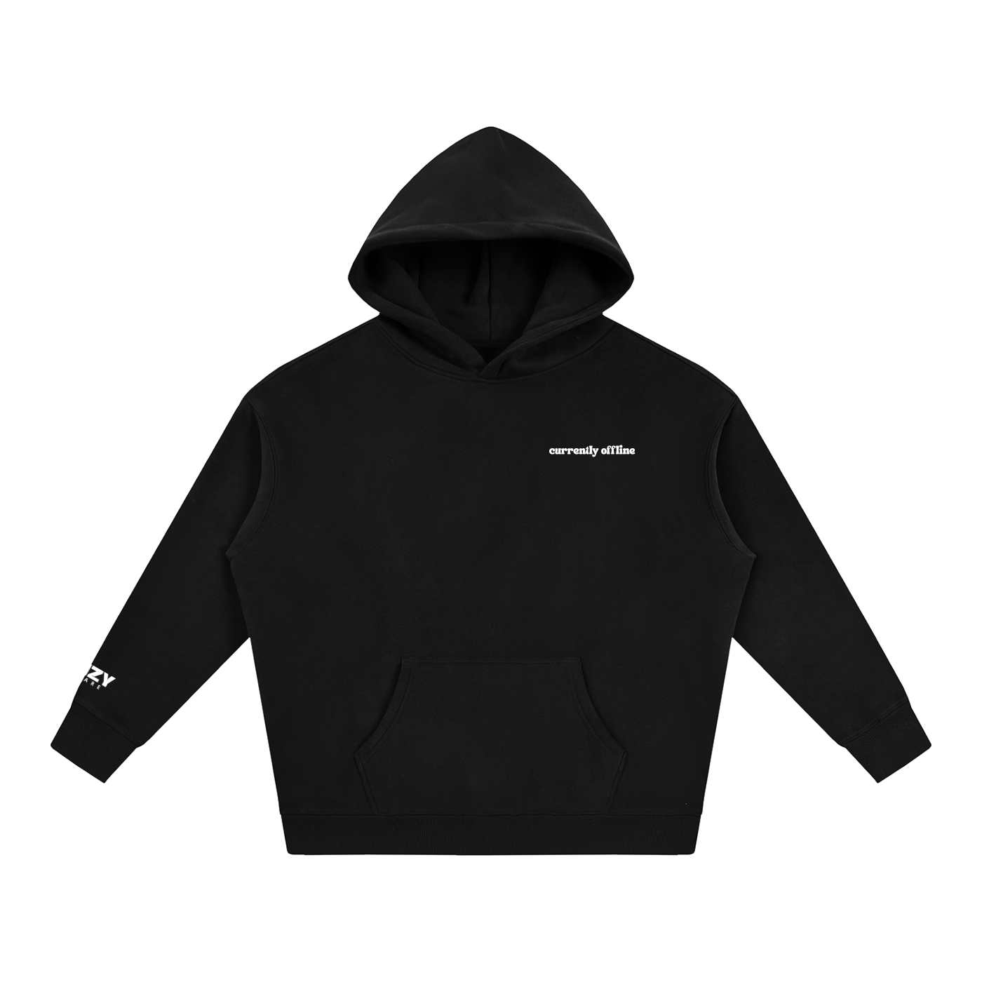 Powered by iced coffee & skincare Hoodie
