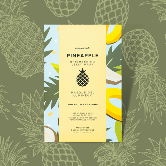 Pineapple Luminous Gel Mask (3x)