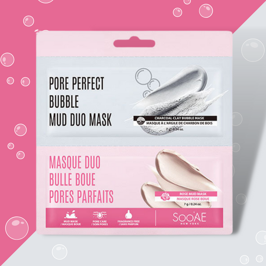 Masque Duo Bulle Boue Pores Parfait