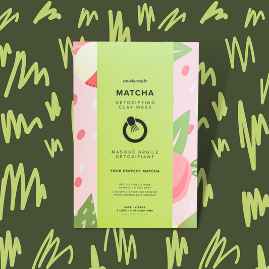 Matcha Detoxifying Clay Mask (3x)