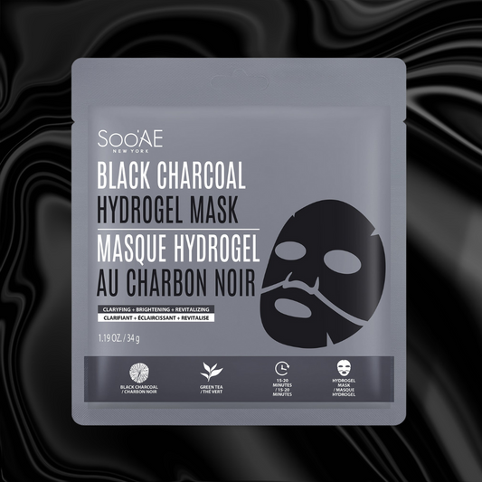 Black Charcoal Hydrogel Mask