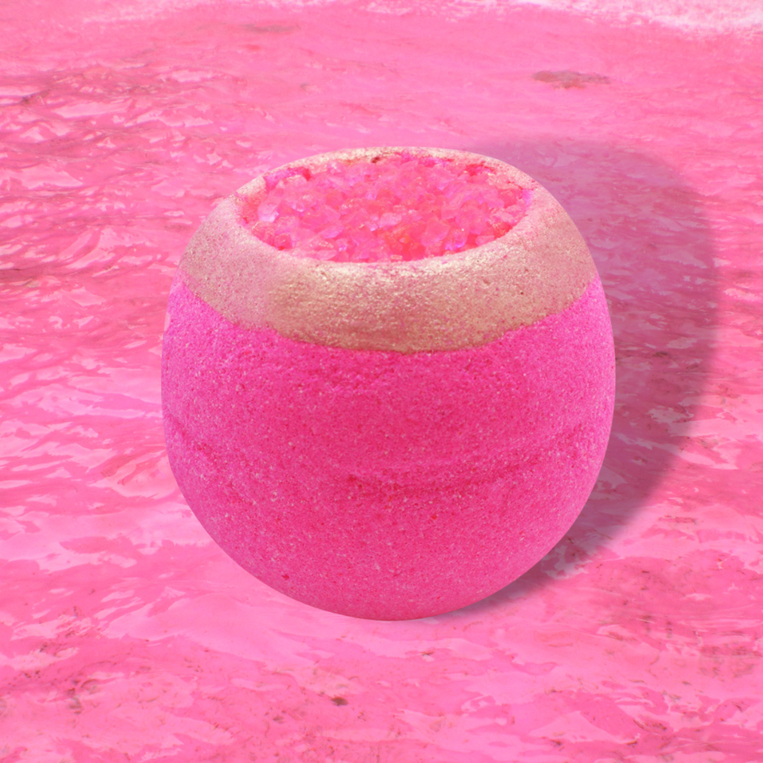 Bombe De Bain Crystal Oasis Jasmine & Rose