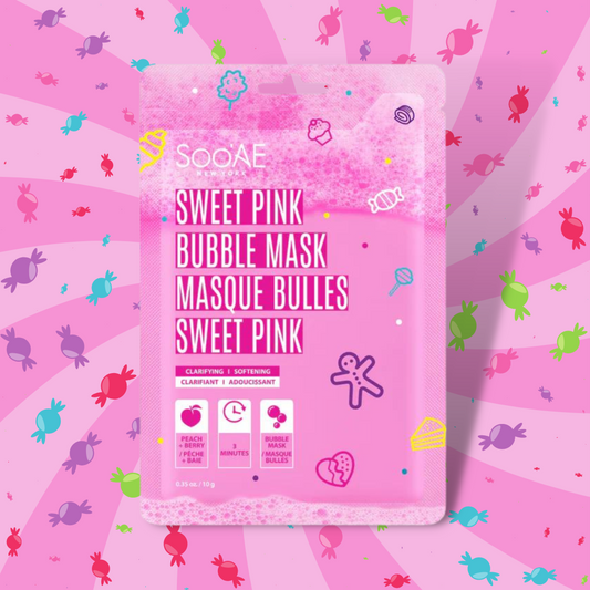 Masque Bulles Sweet Pink