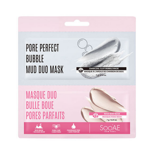 Masque Duo Bulle Boue Pores Parfait