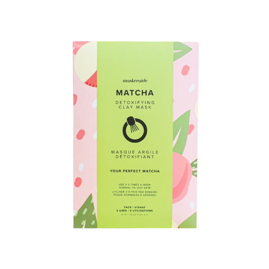 Matcha Detoxifying Clay Mask (3x)