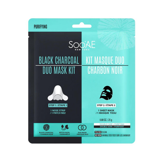 Black Charcoal Duo Mask Kit