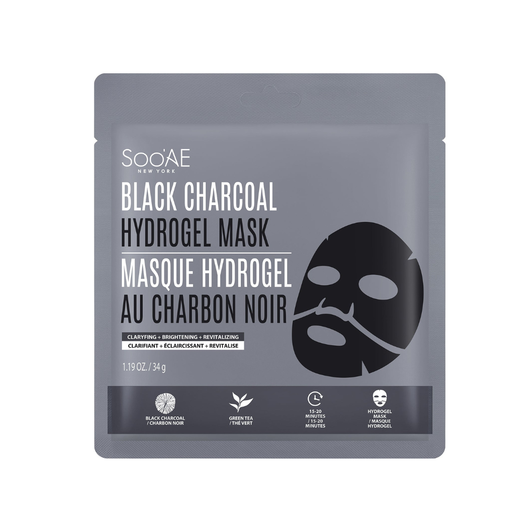 Black Charcoal Hydrogel Mask