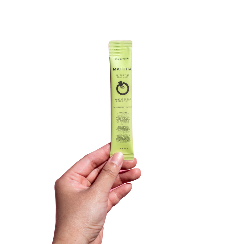 Masque D'argile Détoxifiant Matcha (3x)